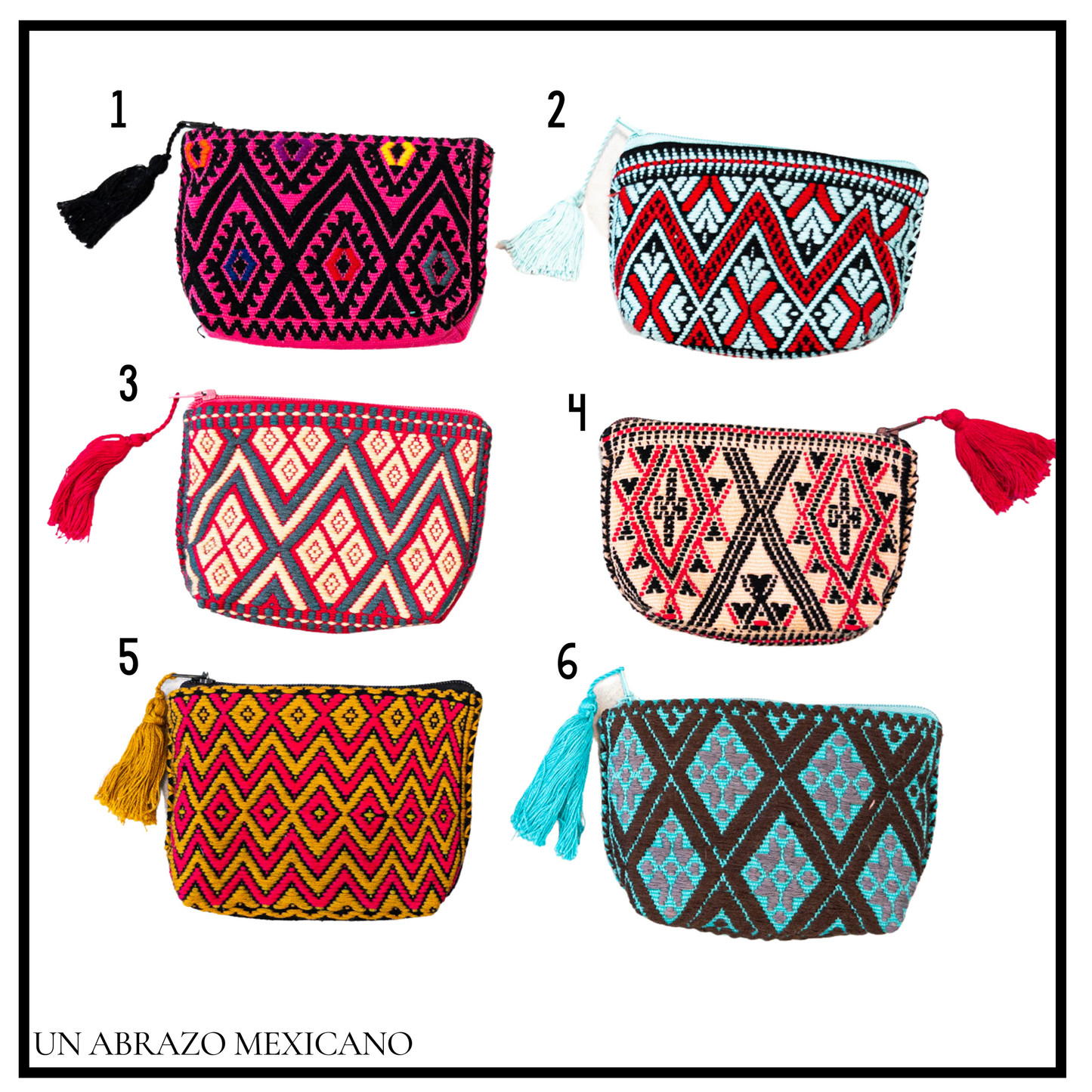 Embroidered Coin Purse