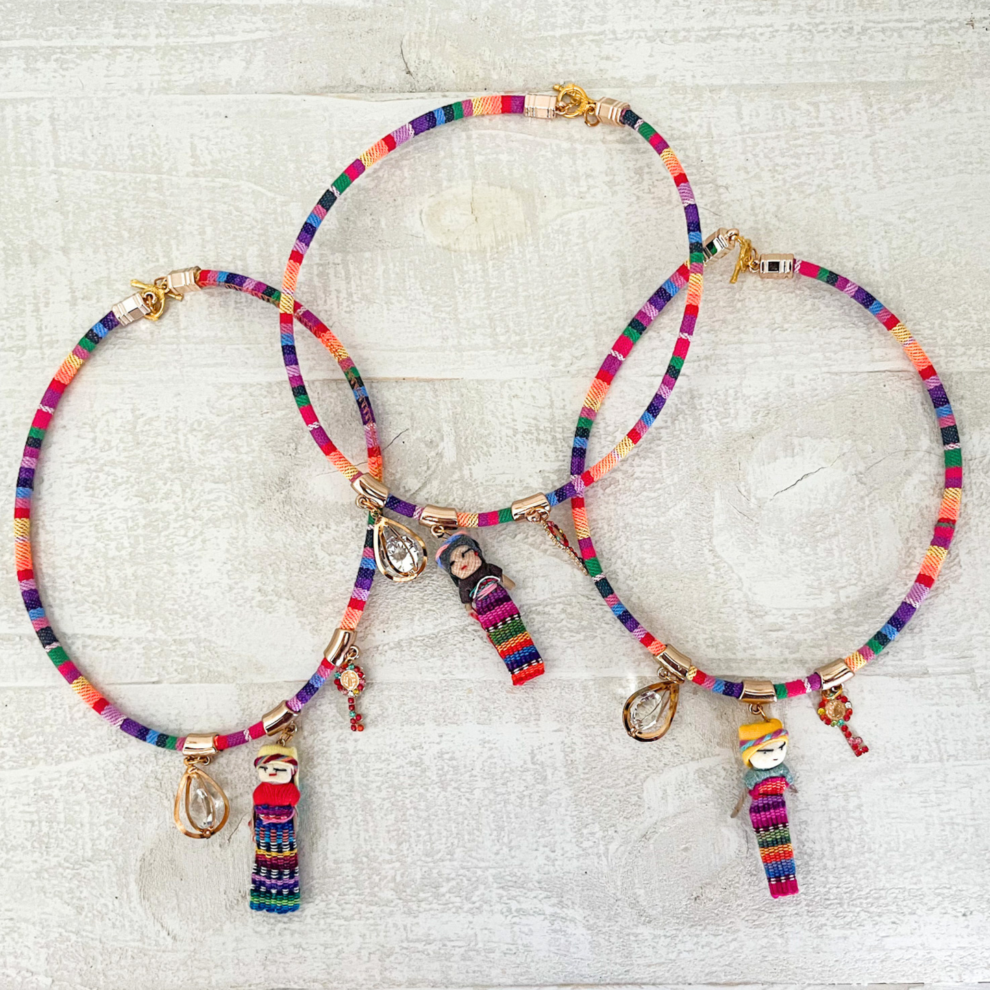 Quitapena Worry Doll Necklace