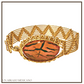 Woven Wire Bracelet - Eye of the Tiger
